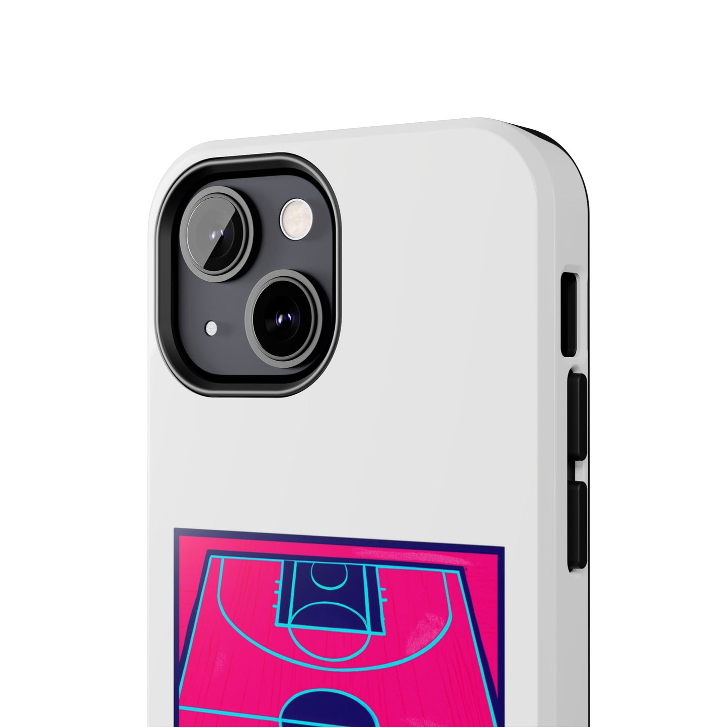 Court Vibes Tough Phone Case, Basketball Lover Gift, Sporty Phone Cover, Durable Case for Athletes, Cool Phone Accessory
