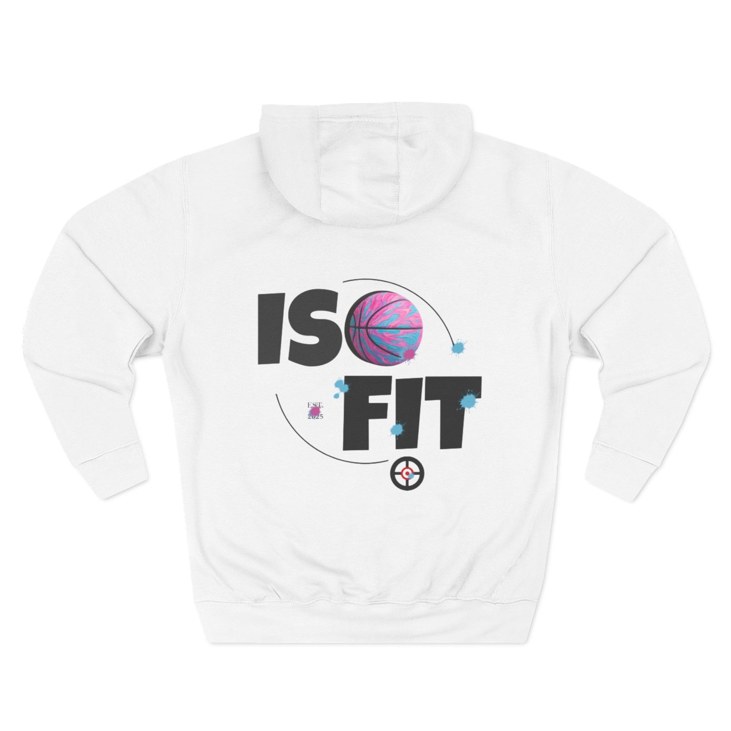 Basketball Fleece Hoodie - Sporty, Stylish Sweatshirt for Athletes, Gift for Sports Lovers, Cozy Wear, Perfect for Game Days