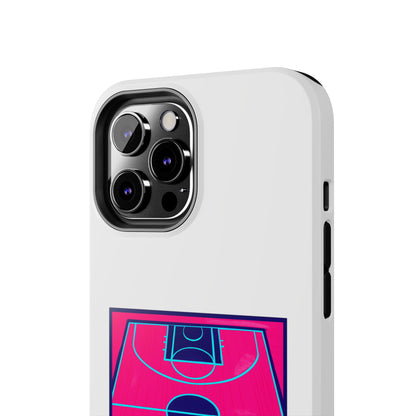 Court Vibes Tough Phone Case, Basketball Lover Gift, Sporty Phone Cover, Durable Case for Athletes, Cool Phone Accessory