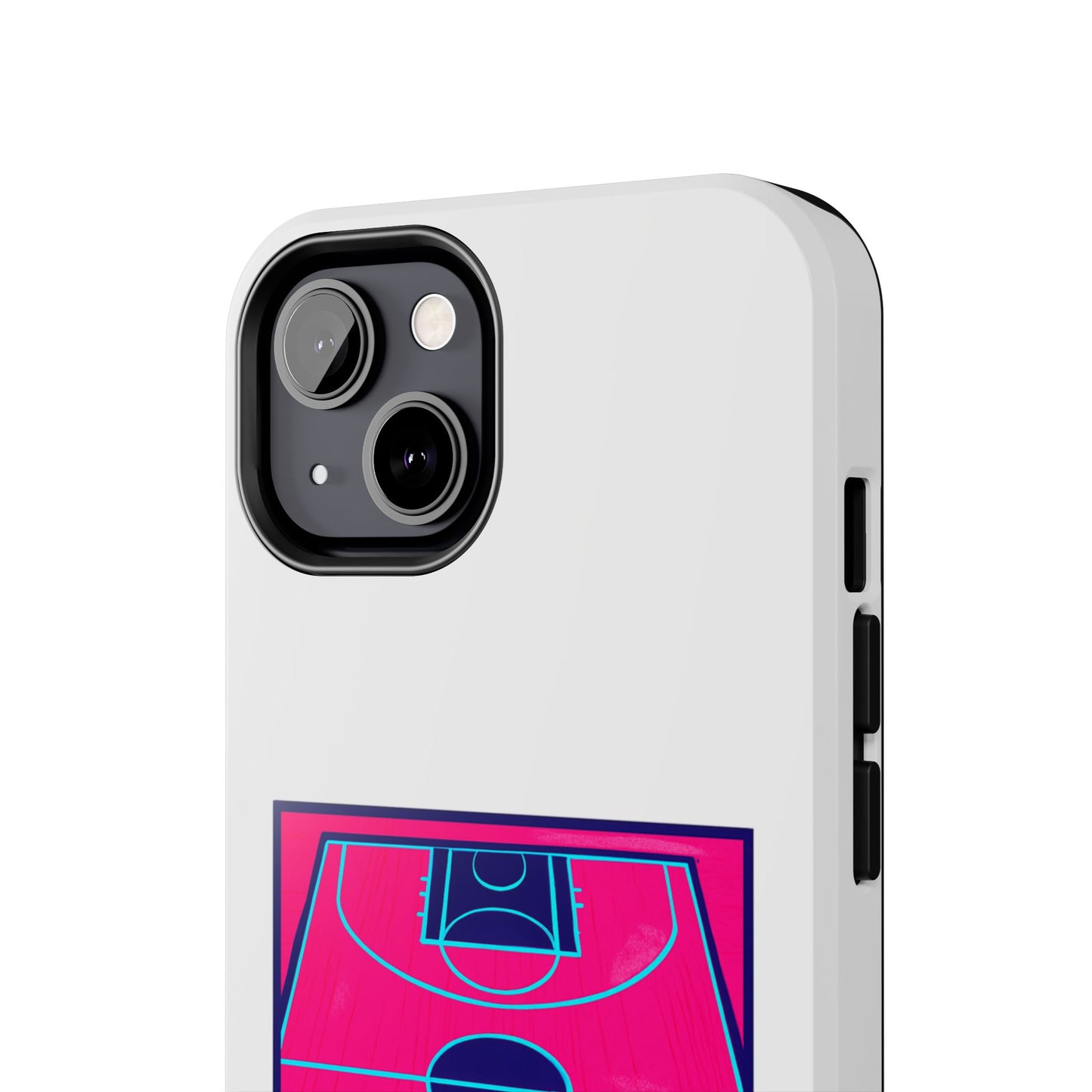 Court Vibes Tough Phone Case, Basketball Lover Gift, Sporty Phone Cover, Durable Case for Athletes, Cool Phone Accessory