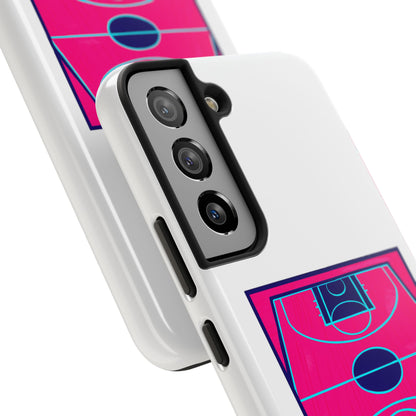 Court Vibes Tough Phone Case, Basketball Lover Gift, Sporty Phone Cover, Durable Case for Athletes, Cool Phone Accessory