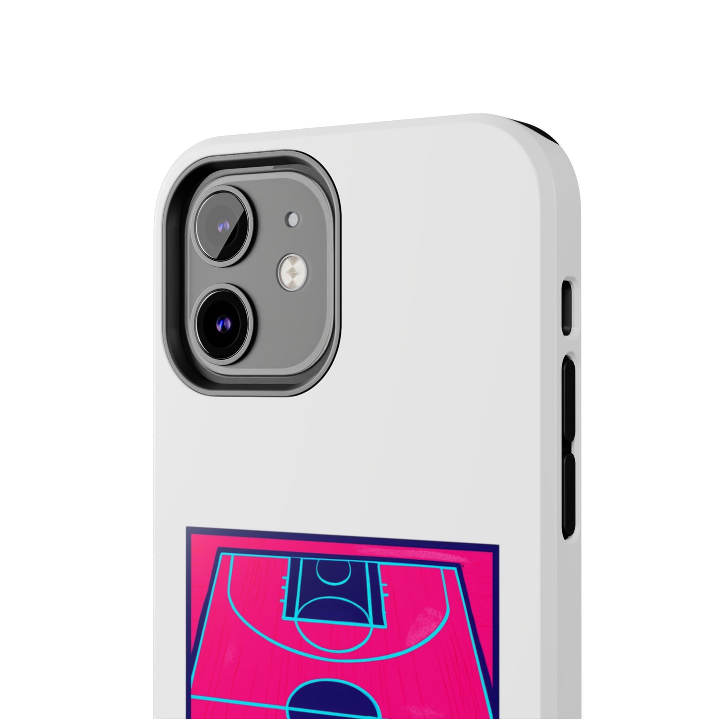 Court Vibes Tough Phone Case, Basketball Lover Gift, Sporty Phone Cover, Durable Case for Athletes, Cool Phone Accessory