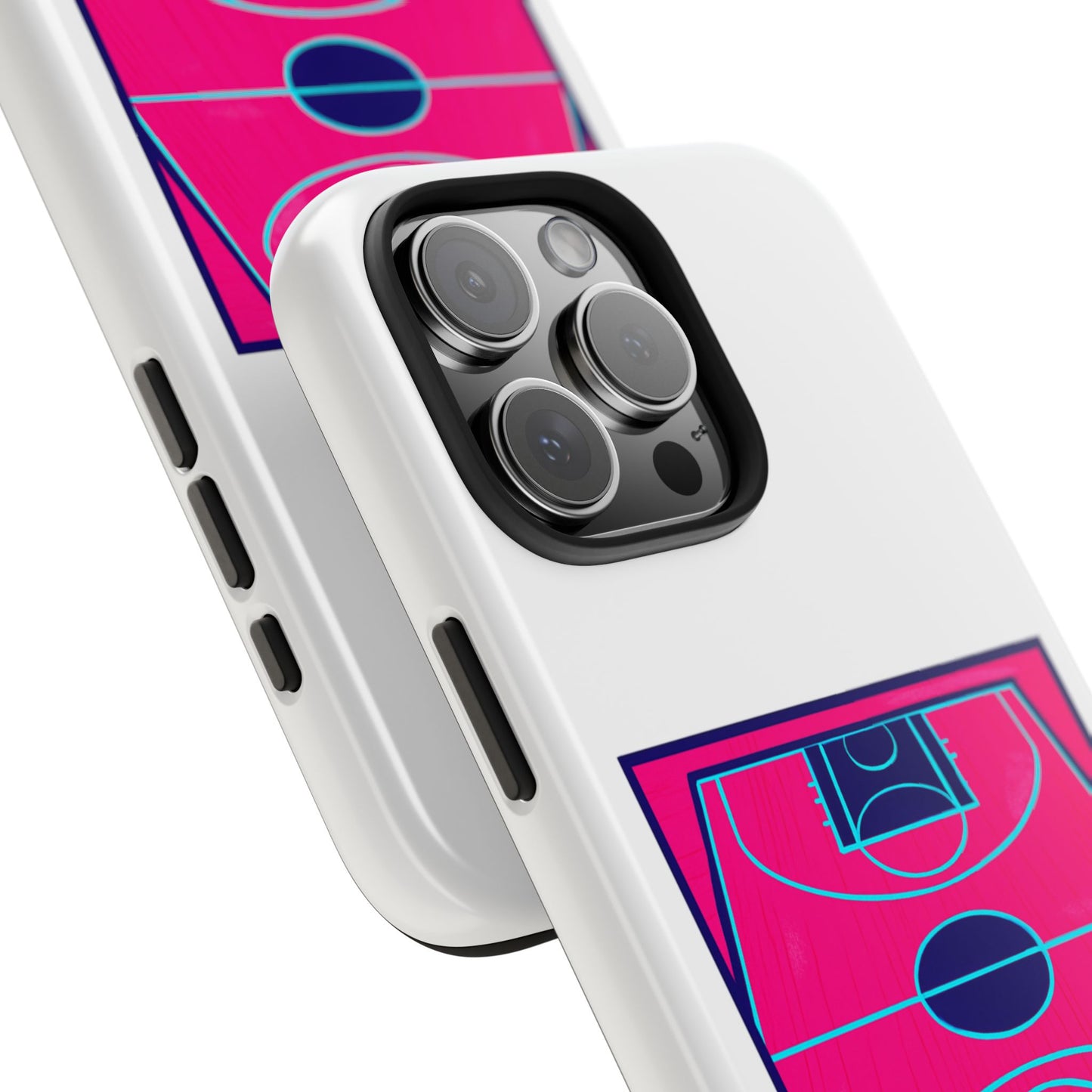 Court Vibes Tough Phone Case, Basketball Lover Gift, Sporty Phone Cover, Durable Case for Athletes, Cool Phone Accessory