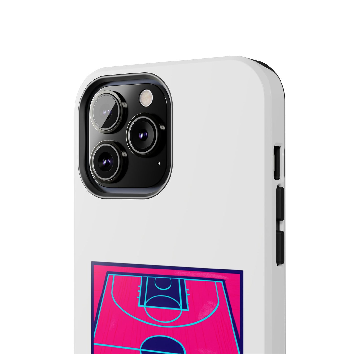 Court Vibes Tough Phone Case, Basketball Lover Gift, Sporty Phone Cover, Durable Case for Athletes, Cool Phone Accessory