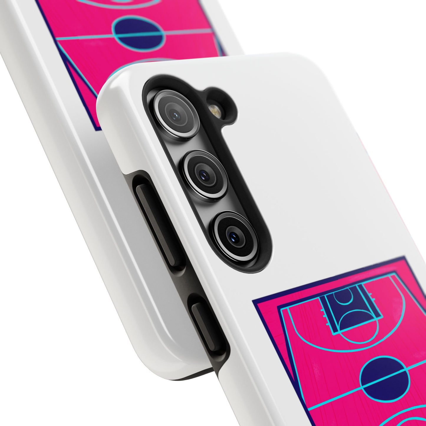 Court Vibes Tough Phone Case, Basketball Lover Gift, Sporty Phone Cover, Durable Case for Athletes, Cool Phone Accessory