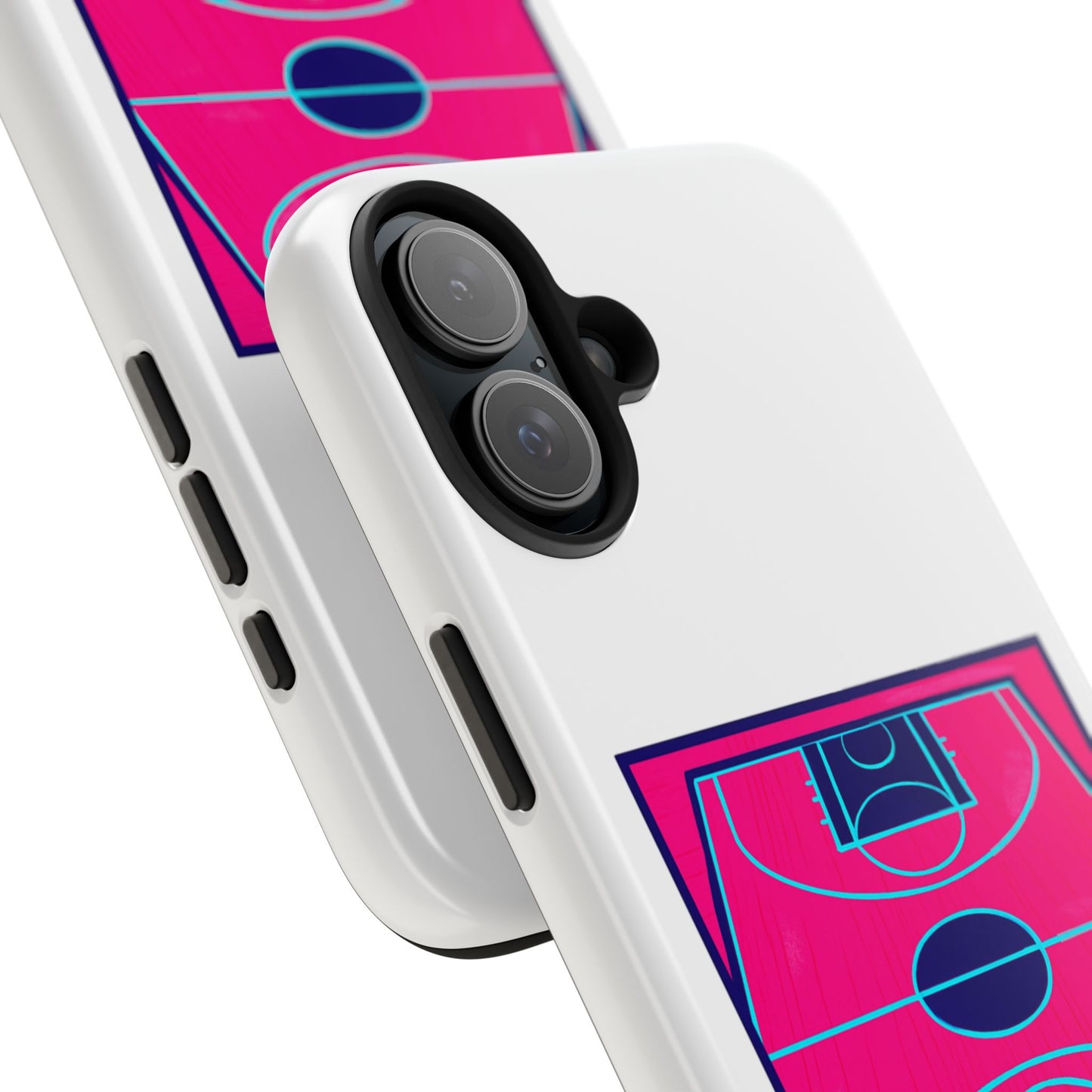 Court Vibes Tough Phone Case, Basketball Lover Gift, Sporty Phone Cover, Durable Case for Athletes, Cool Phone Accessory